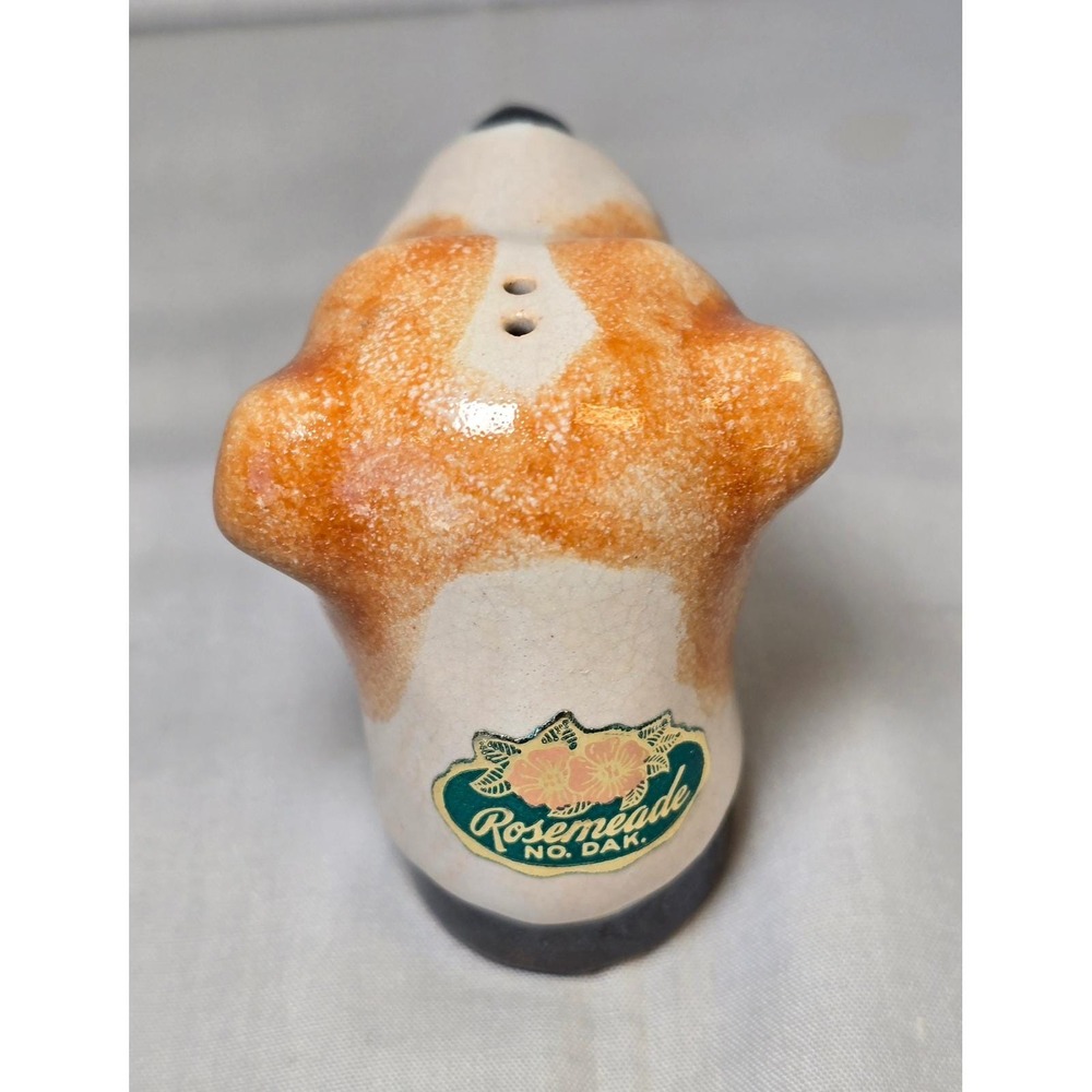 Rosemade Dog Salt Shaker Ceramic‎ Vintage Novelty Kitchen Decor